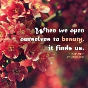 Opening Ourselves To Beauty