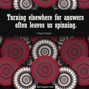 Turning Elsewhere For Answers