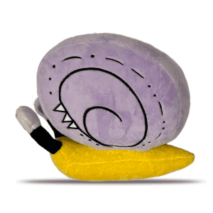 The Snail & the Butterfly Children's Book Snail Plush Toy Side