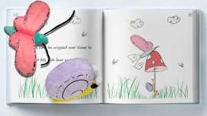 Dougie Coop's The Snail & the Butterfly Children's Book Open Book