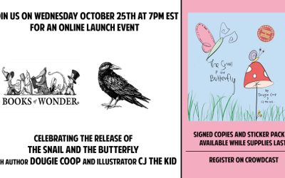 Join Dougie Coop & CJ for The Snail & The Butterfly Virtual Event